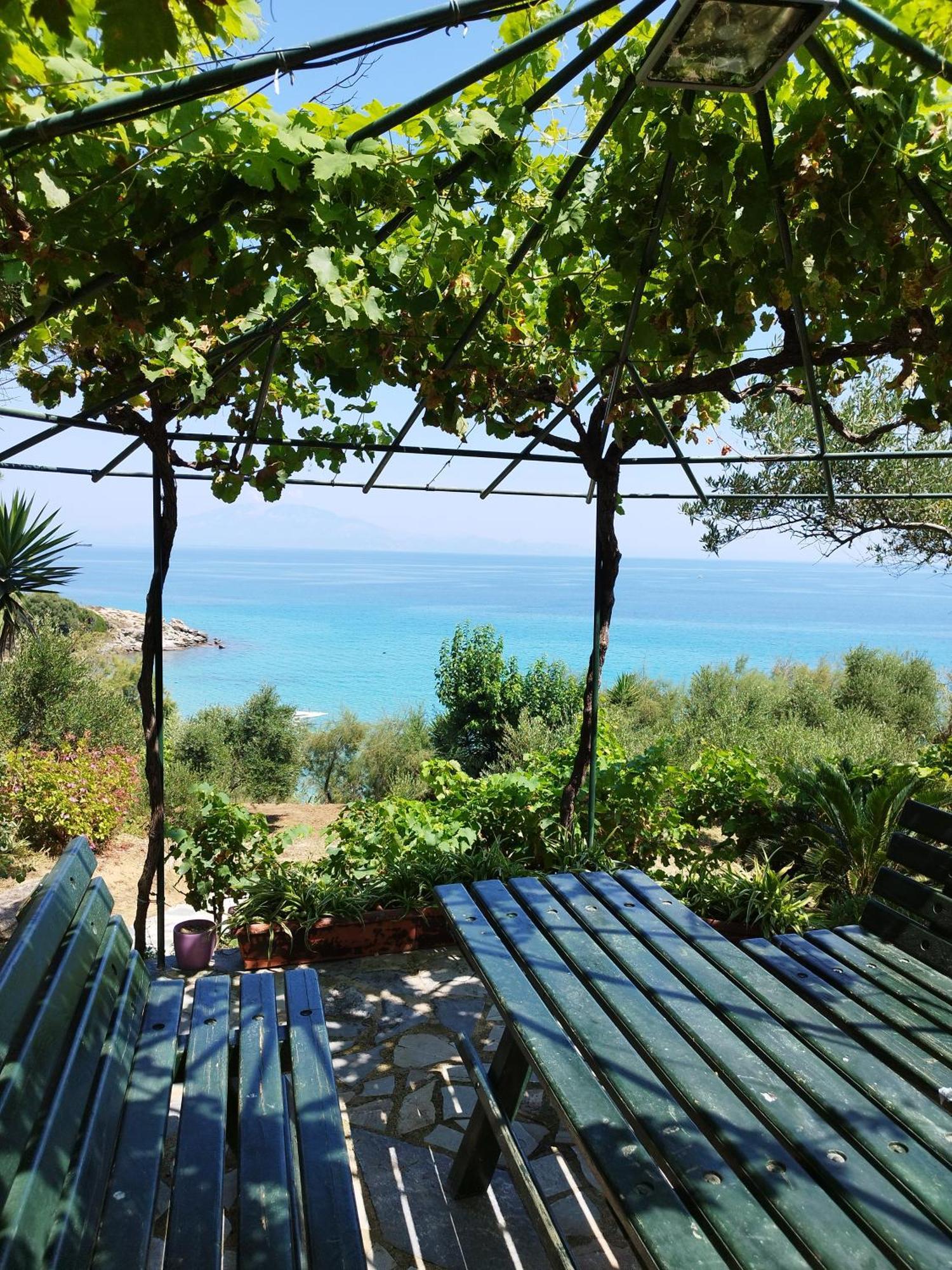 Villa Agia Aikaterini Amoudi Buitenkant foto