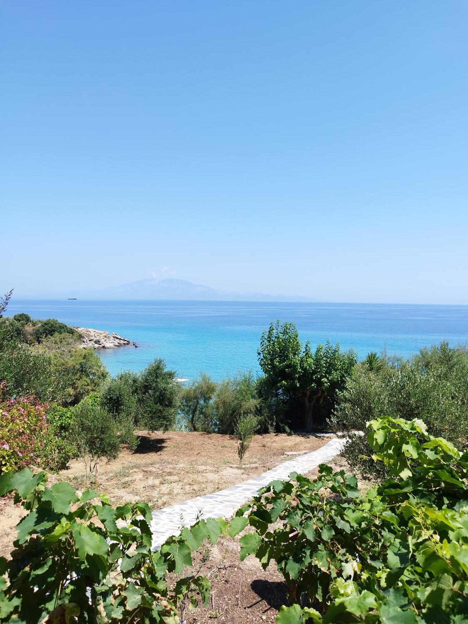Villa Agia Aikaterini Amoudi Buitenkant foto