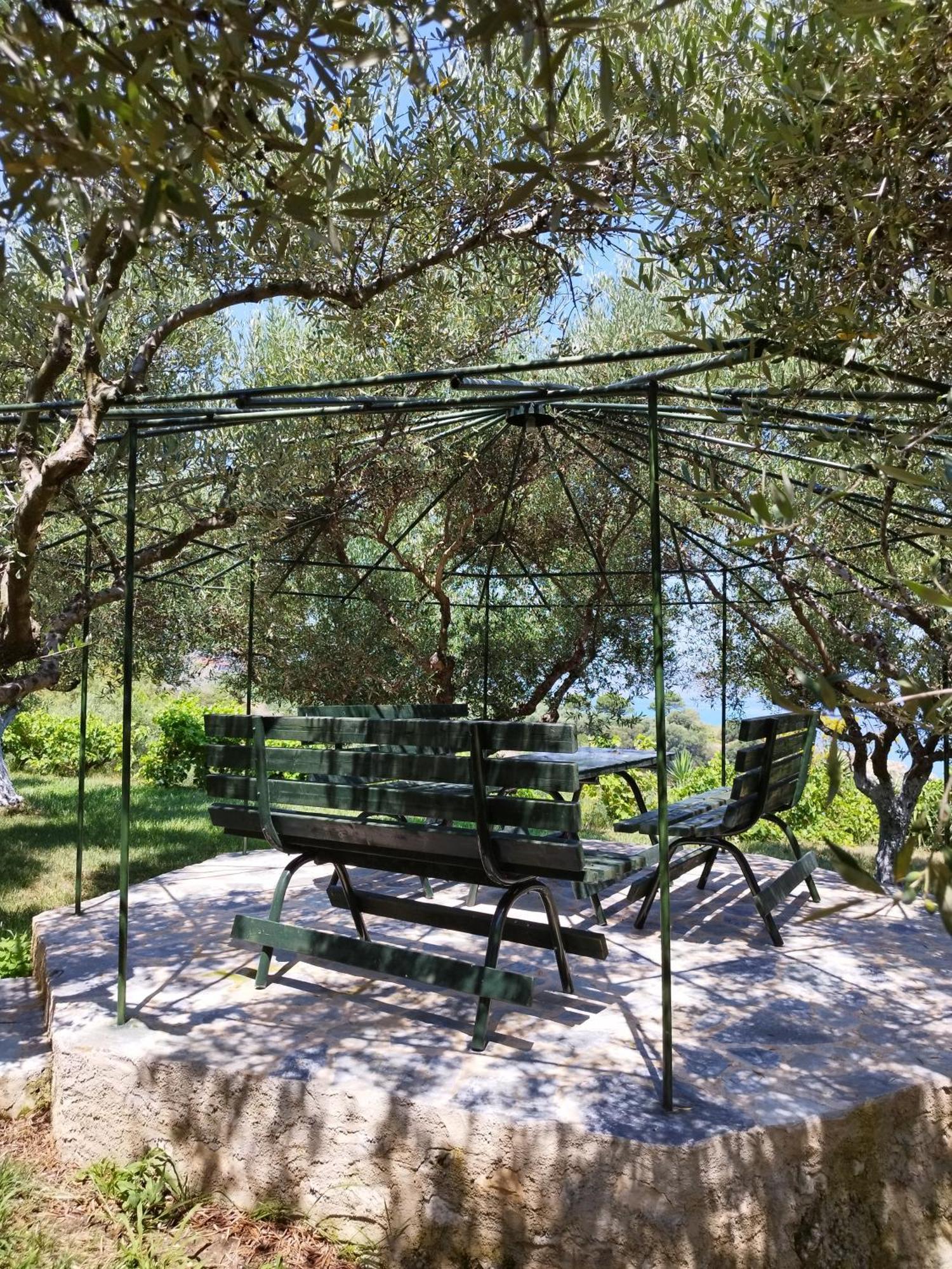 Villa Agia Aikaterini Amoudi Buitenkant foto